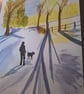 Winter dog walker  - Image 3