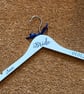 Simple Style Personalised Wedding Hanger - Bridal Outfit Customised Hanger - Image 5