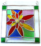 Flower Show Stained Glass Suncatcher Handmade  - Image 1