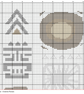 260 - Aztec Tribal Cross Stitch Pattern: Scandinavian 60s Style (PDF Chart) - Image 5