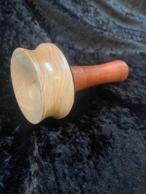 Support spindle bowl and detachable  handle