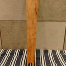 Handmade Flat Wooden Burger Flipper Spatula - Maple 12"