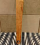 Handmade Flat Wooden Burger Flipper Spatula - Maple 12"