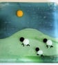 Fused glass sheep coasters - Image 3