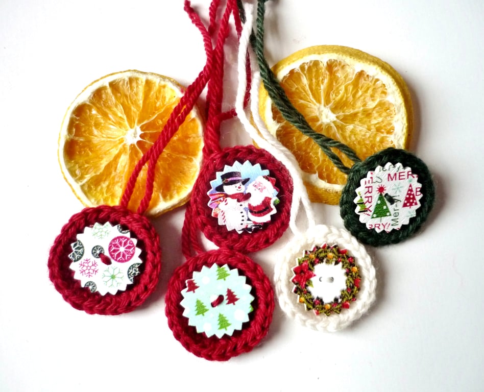 Christmas gift tags - Reusable box toppers - Gift wrap accessories