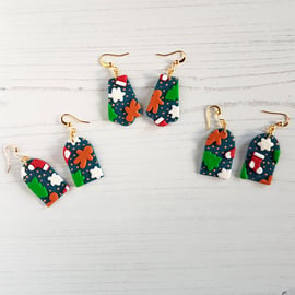 Christmas pattern earrings CHOOSE YOUR STYLE