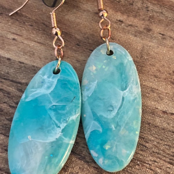 Earrings - Emerald Sea Collection 002