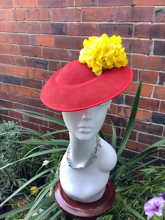 Beautiful Handmade hat, Hat for the Races, Hats for Ascot, Special Occasion Hats