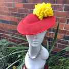 Beautiful Handmade hat, Hat for the Races, Hats for Ascot, Special Occasion Hats