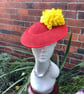 Beautiful Handmade hat, Hat for the Races, Hats for Ascot, Special Occasion Hats