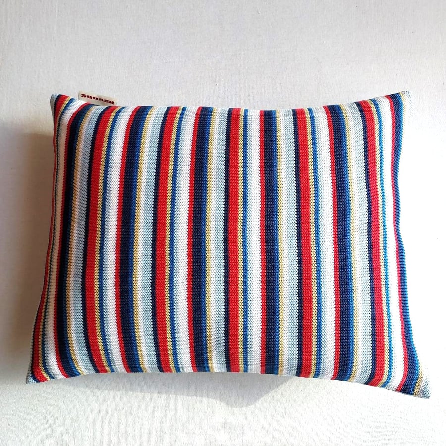 Ribbon stripe cushion cover (Sample Sale)