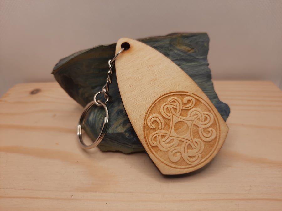 Fantasy Keyrings - Anglo-Saxon interlace