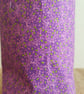 Mini gift bag; mauve with green - Image 4