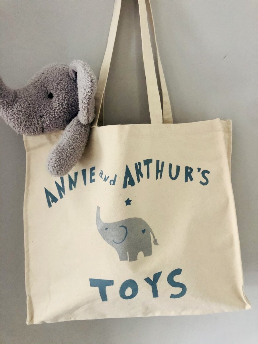 Custom Made Tote Baby Bag Nursery Newborn Gift