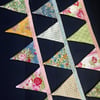 Spring 'dresser' mini bunting in a choice of three colourways