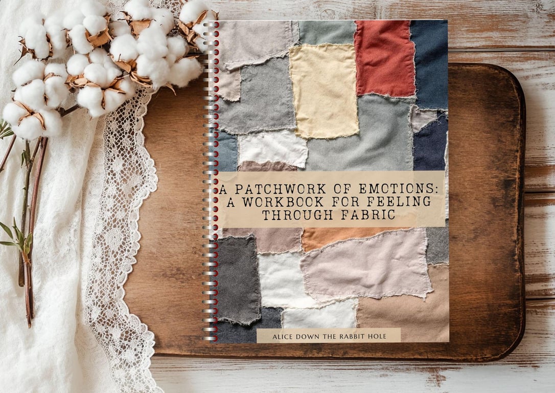A Patchwork of Emotions Slow Stitching Workbook 