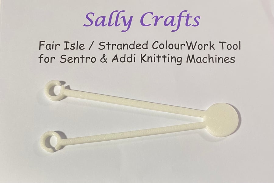 Stranded Colorwork Knitting Technique Tool for Sentro & Addi knitting machines