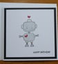 Child's Birthday Card - Robot - Image 1