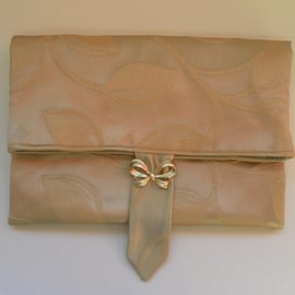 Clutch, handbag, Gold tone, fold over, day, wedding, evening