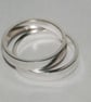 Handmade Eco silver Sleek Band ring - Image 3