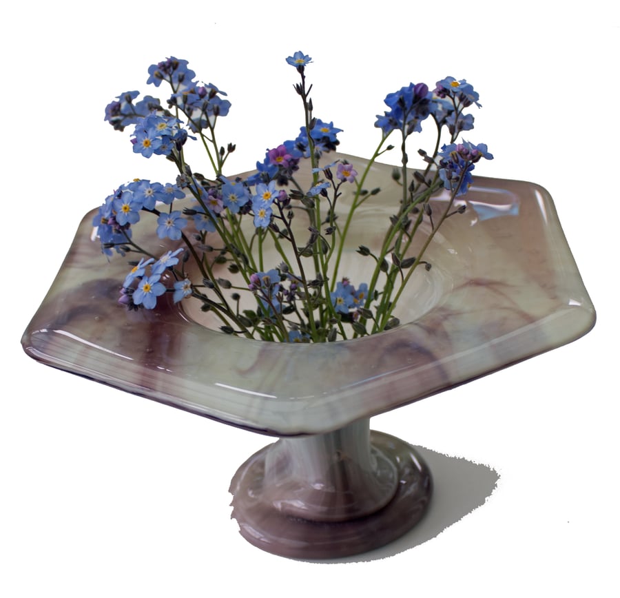 Coffee and Cream Posy Vase - 9028