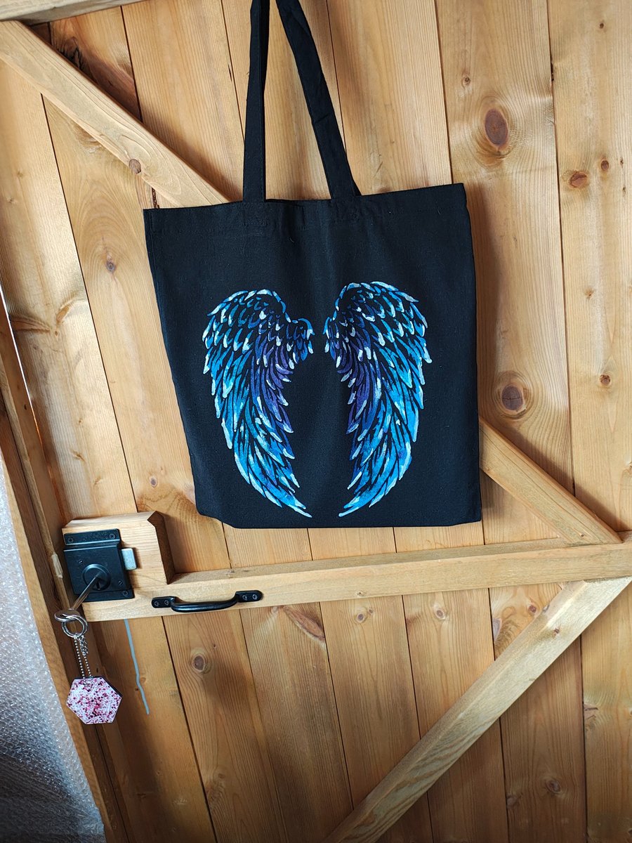 Hand painted tote bags 