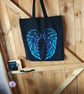 Hand painted tote bags 