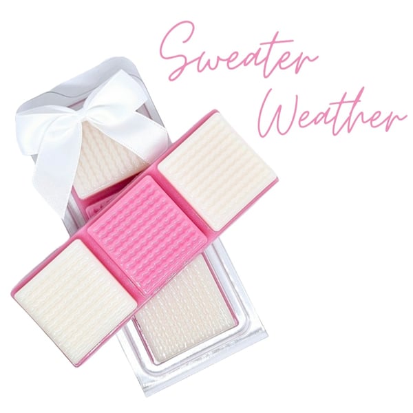 Sweater Weather  Wax Melts  UK  50G  Luxury  Natural  Highly Scented