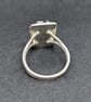 Sterling silver ring, Handmade ring with copper fox, Fox jewellery - Image 3