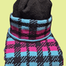 Ladies hat and scarf set