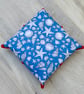Quilted Fabric storage box with Seagulls and Seashells Fabric - Image 4