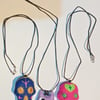 Custom Order Felt Pendants for Deb T