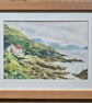 'Restful Retreat' original framed watercolour painting 