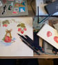 Midsummer Mouse, an A5 or A4 limited edition print - Image 6
