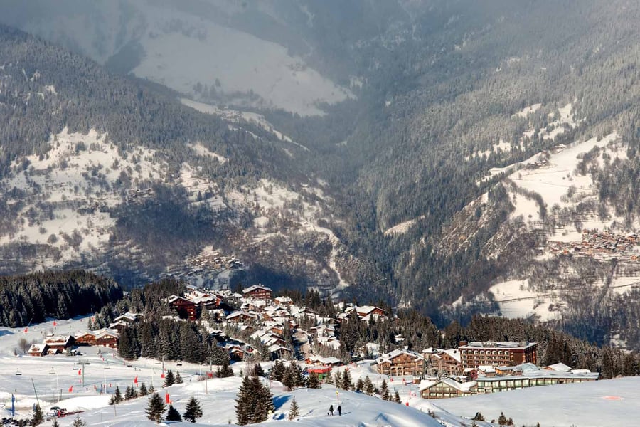 Courchevel 1850 3 Valleys French Alps France Photograph Print