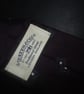 White spot motif on mauve 8.5cm blade silk tie, free shipping, gift wrapped - Image 3