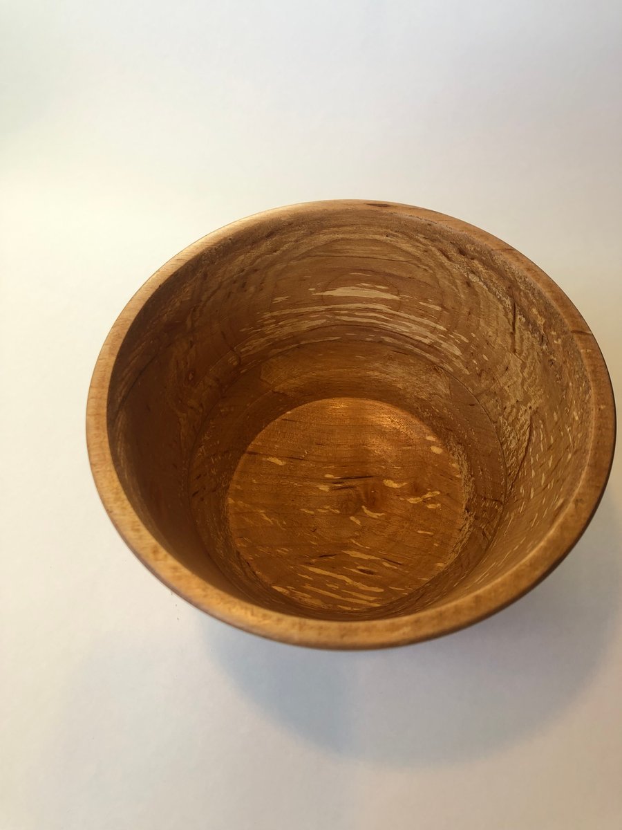 Wood turned bowl in Alder
