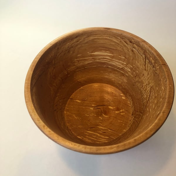 Wood turned bowl in Alder