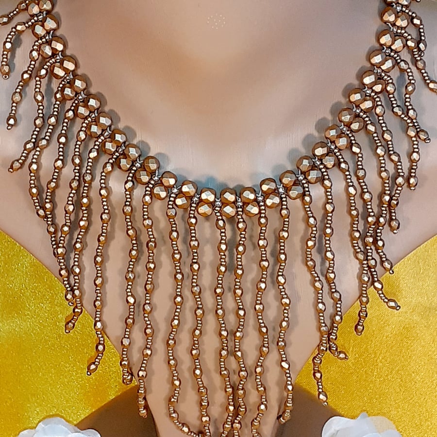 Necklace - 'Aztec Gold'