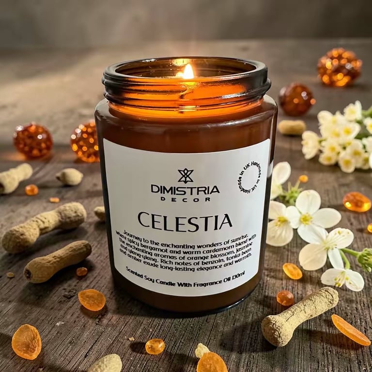 Scented Soy Candle Celestia