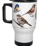 British Birds - 14fl oz Stainless Steel Travel Mug