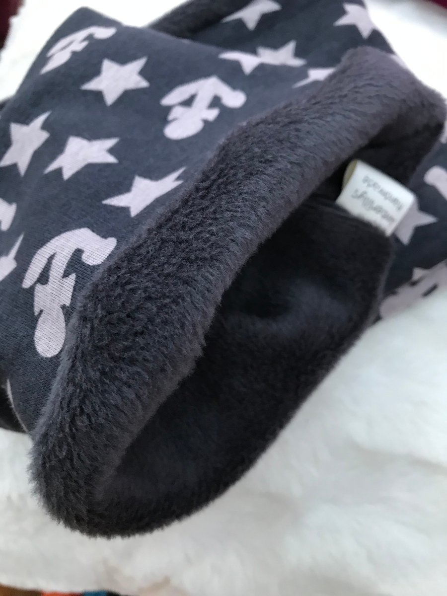 Dog Snood Star and Anchor Double layer