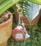 Clay Tamagotchi Keyring (cat)  - Image 3