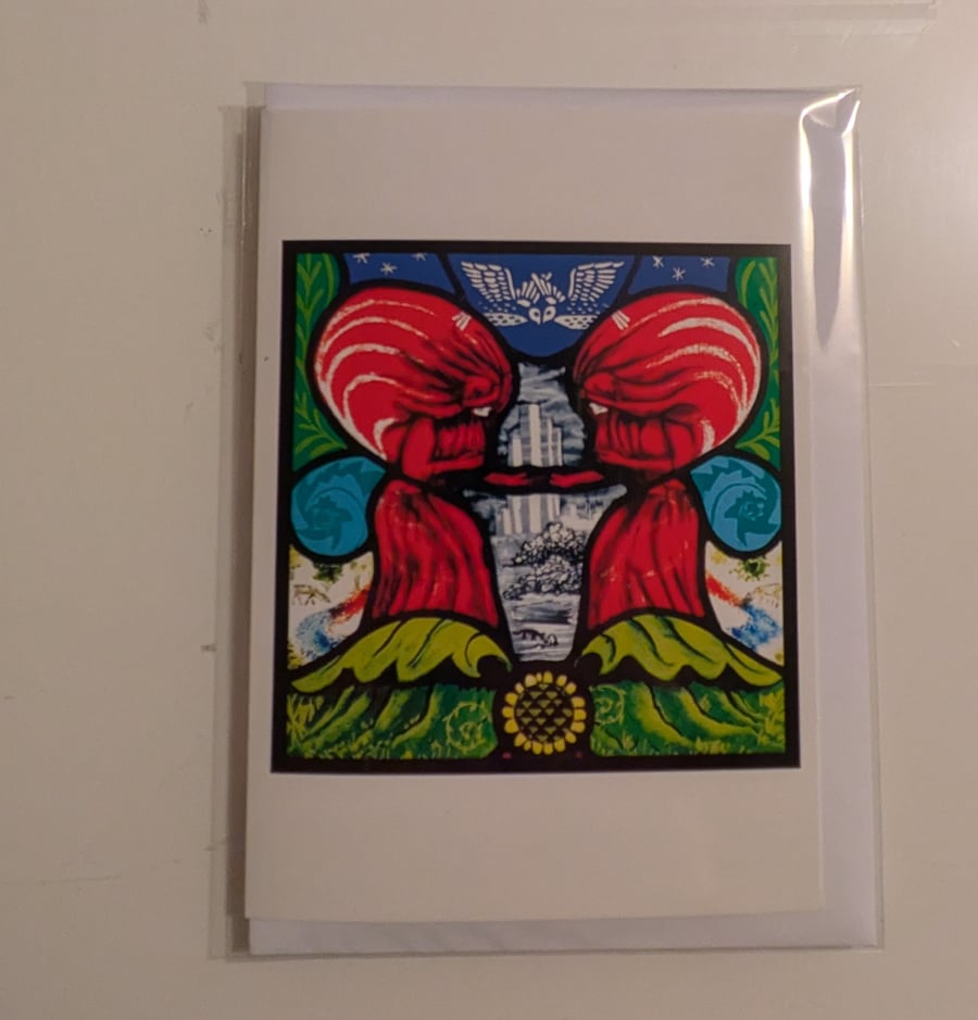 "William Morris, Red Rebel"card