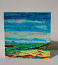 SHORELINE-BLANK GREETINGS CARD - Image 1