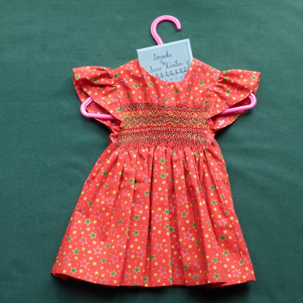 Smocked Dress size 3-9 months