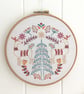 Christmas Embroidery Kit - ContemporaryChristmas Embroidery Kit, Hand Embroidery - Image 7