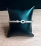 "Gaia" - Sterling Silver & 9ct Gold Rope Bracelet - Made to any size - Heavy - Image 3