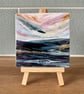 'After the Light Fades' Ceramic Tile with Wooden Easel