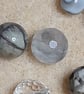 Bag charm with various natural stone, honed to a smooth finish. - Image 5